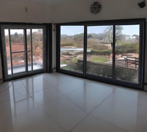 UPVC French doors for a bedroom