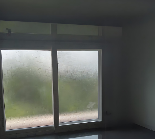 UPVC sliding window for a kitchen